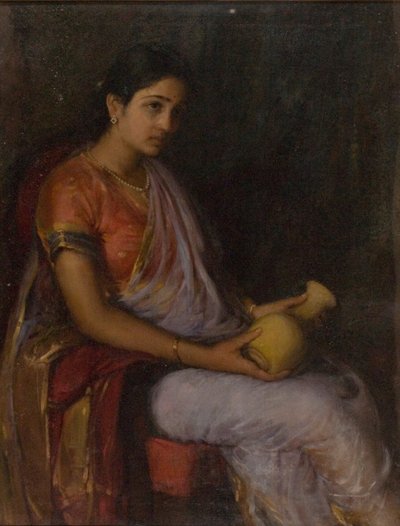Niña con un jarrón de Antonio Xavier Trindade